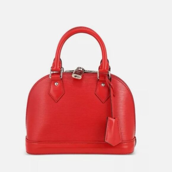 Louis Vuitton Alma Tote BB Red Epi Leather - Picture 2 of 8